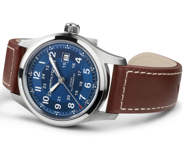 Hamilton Khaki Field Automatic Blue Dial 38mm Men’s Watch H70455540