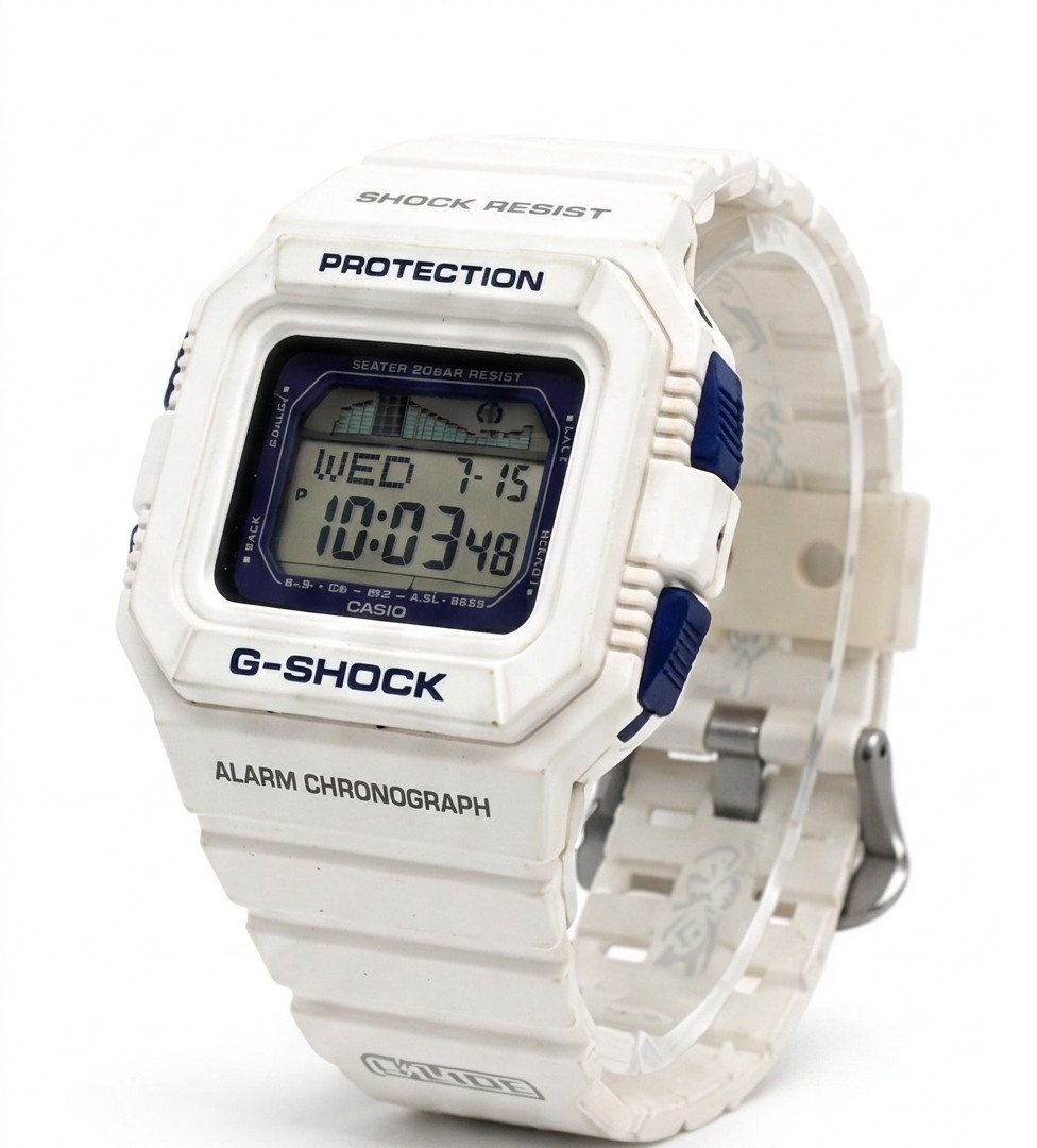 Casio G-Shock GLX-5500-7 G-LIDE White Digital Men’s Watch Working 20BAR