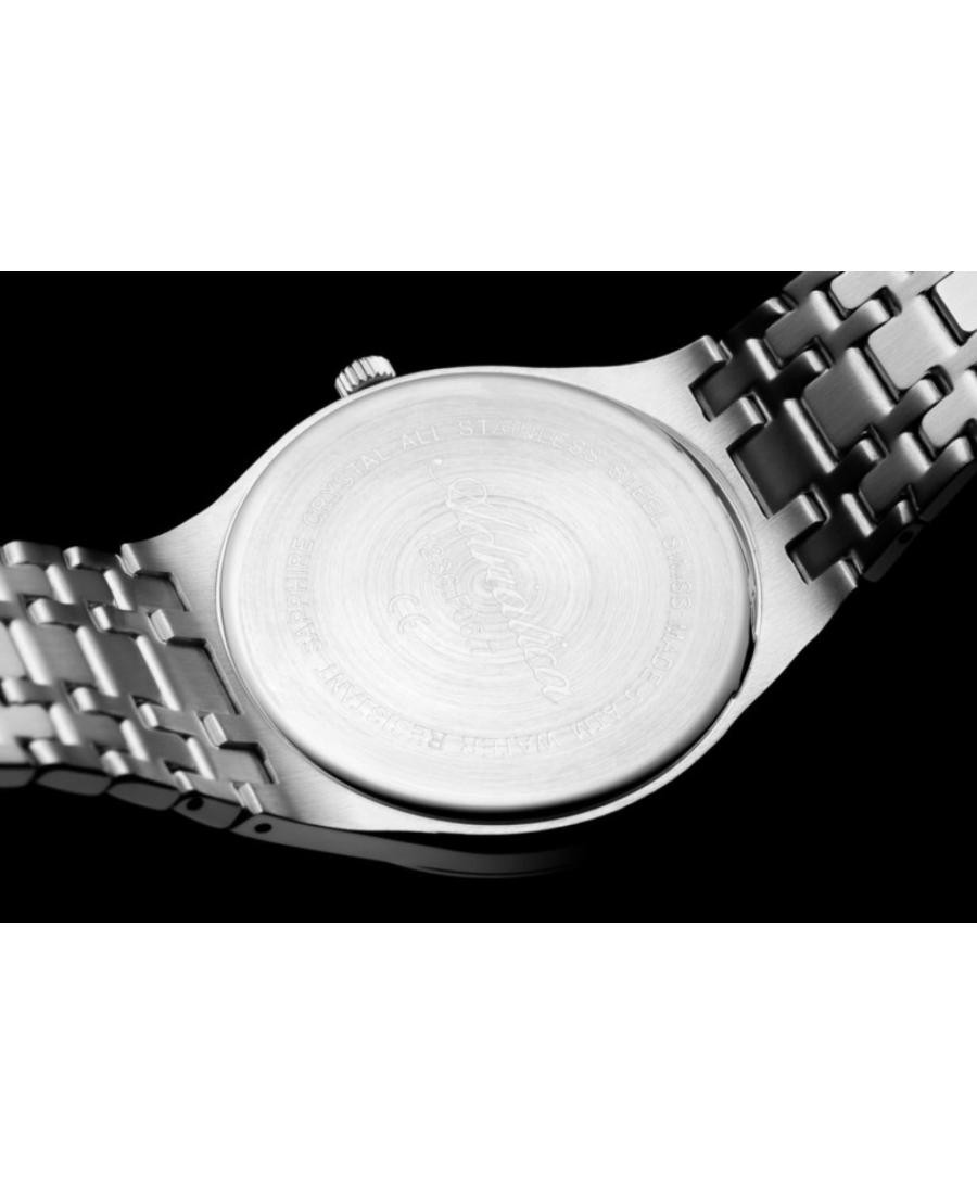 ADRIATICA Men Analog Quartz Casual Watch Classic Dress Blue Dial Waterproof Roun