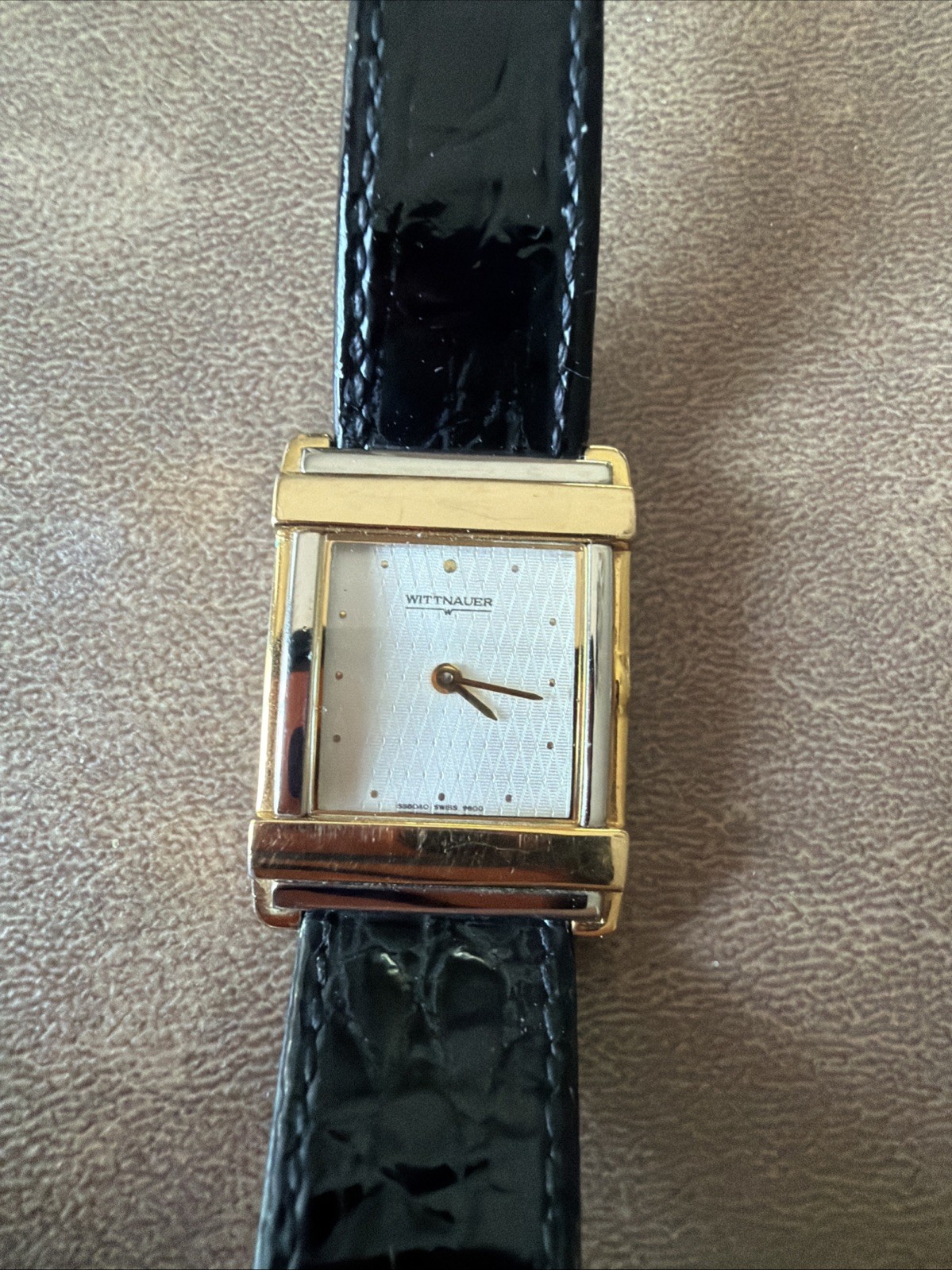 Wittnauer Tank Swiss Watch 35mm x 26mm Wristwatch