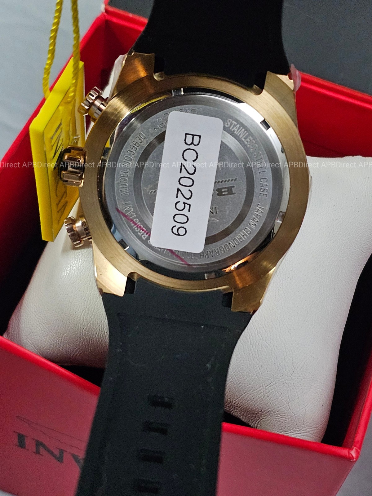 Invicta – BOLT EXCLUSIVE – 51mm SPINNING DIALS Chronograph – Quartz mens watch