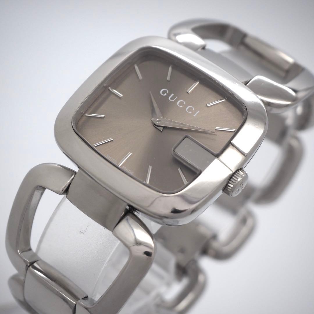Gucci G Collection Ladies Brown Quartz Watch Japan 071055