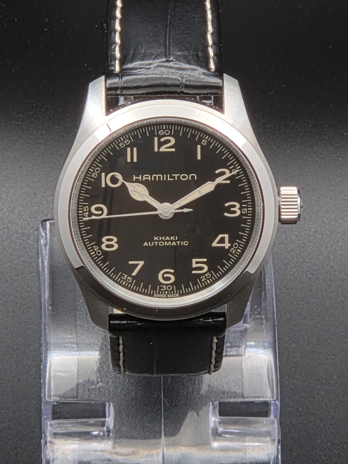 Hamilton Khaki Field Men’s Black Watch – “Murph” H70405730