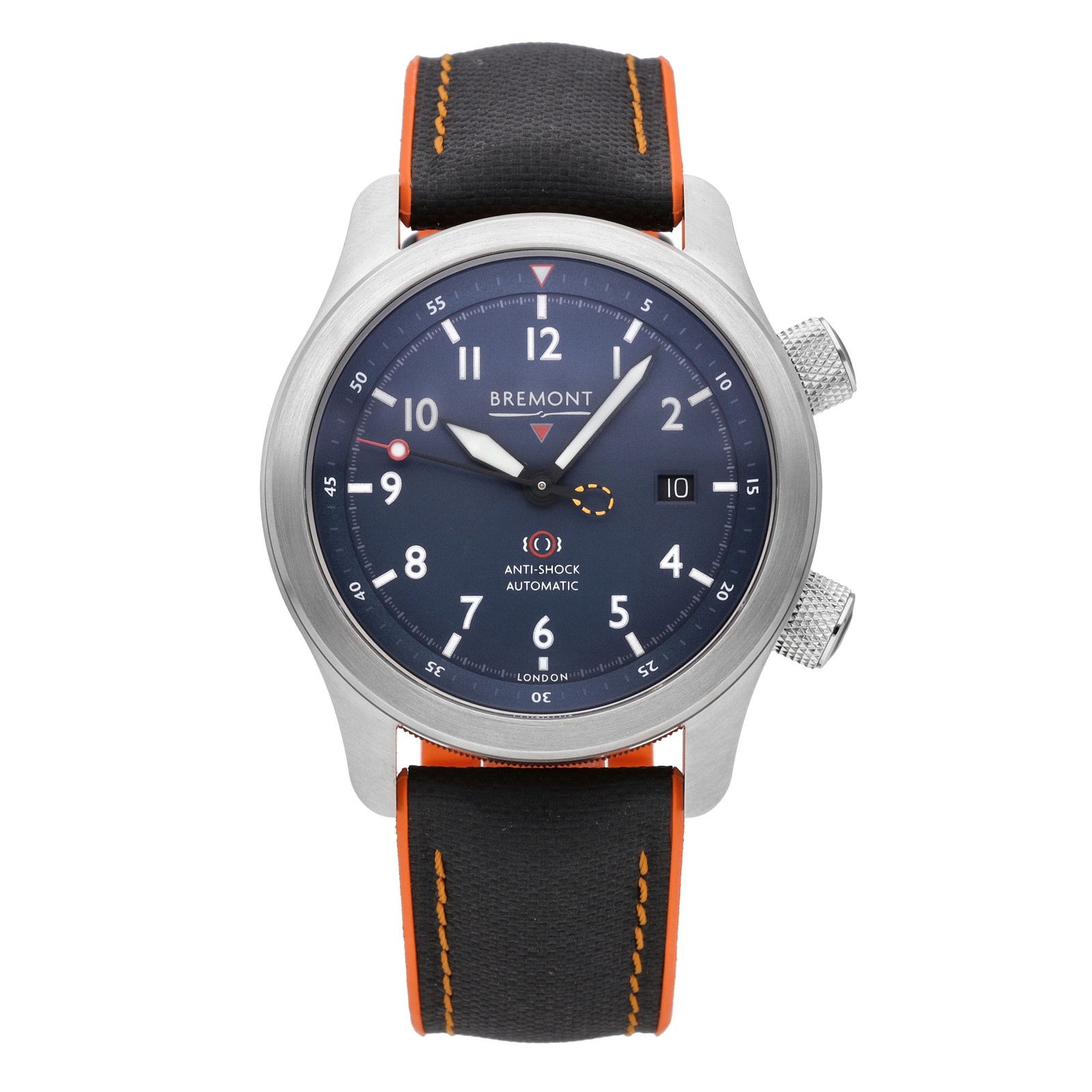 Bremont Martin Baker II Black Dial 43mm Auto Men’s Watch MBII-SS-BL-C-O-P-11R