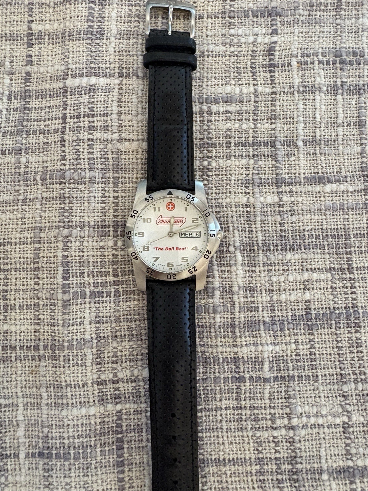 Wenger Vintage Watch Reference 7255X Swiss Made Needs Battery Read Description