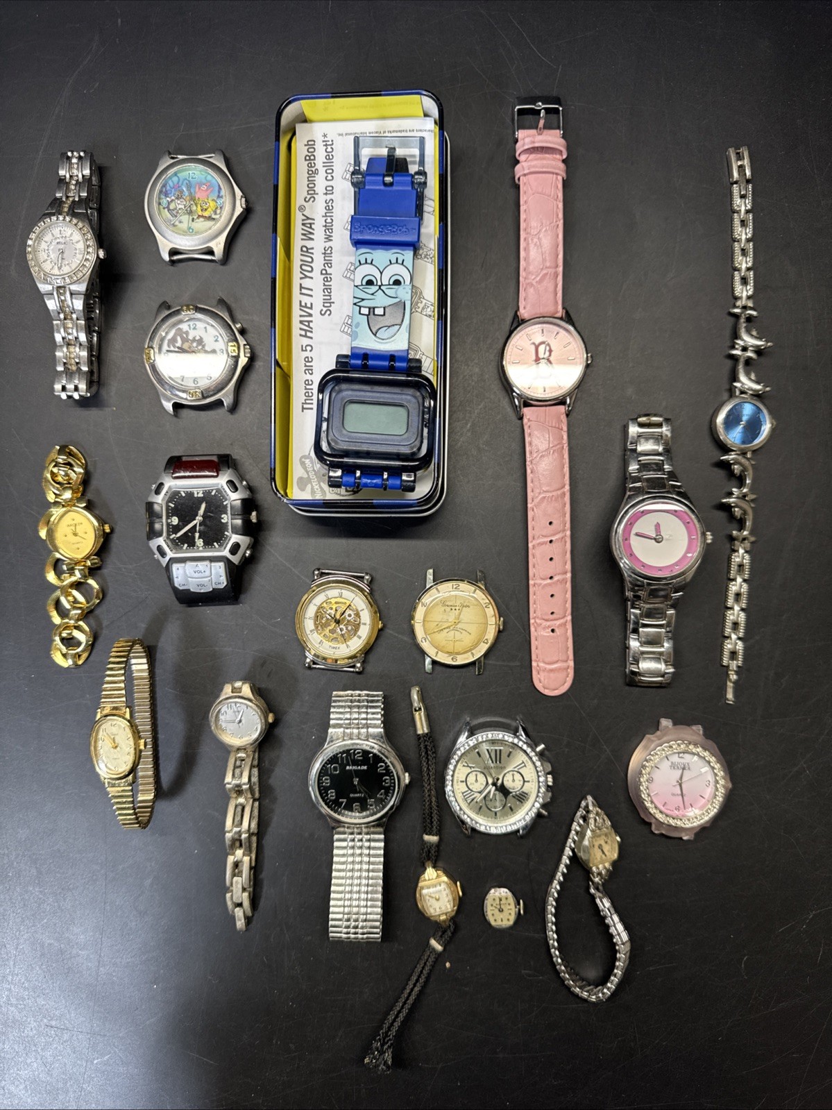 Watches Various Mix For Parts!!!/ Lot Of 19, :9