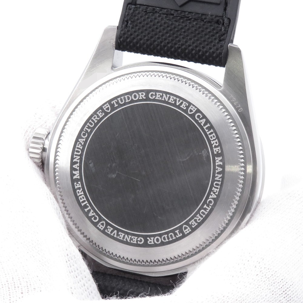 TUDOR Black Bay Pro 39mm Stainless Steel/Leather/Rubber Black Dial M79470-0003