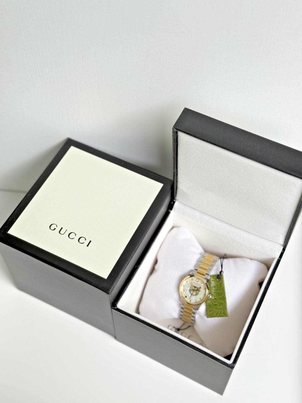 Gucci G-timeless YA1265012 27mm Stainless Steel Case and Band Women’s Watch