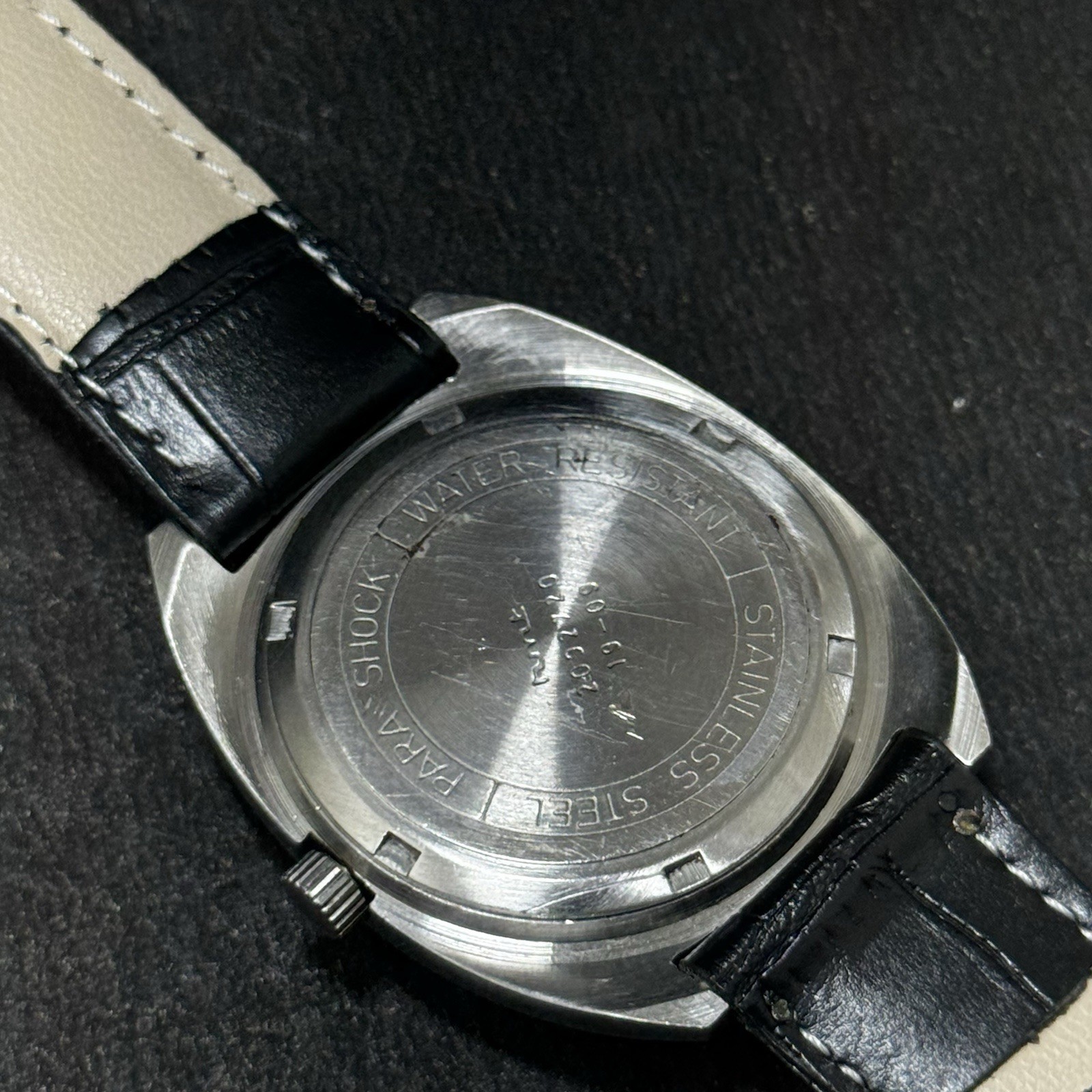 Vintage HMT Kohinoor 17 Jewels With Black Dial Men’s Wristwatch