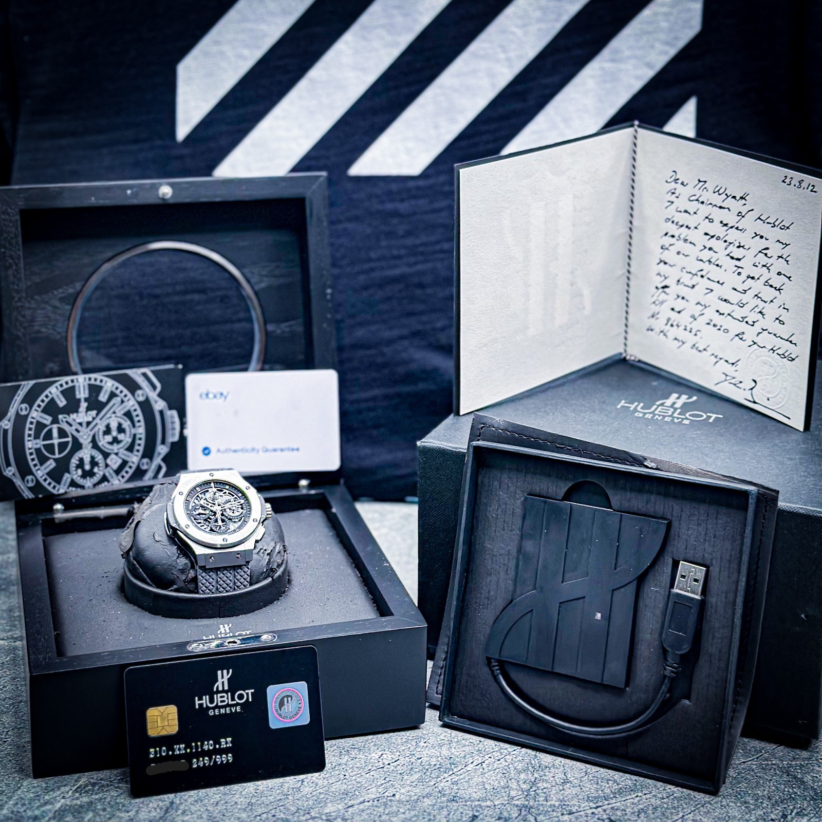 2012 Hublot Big Bang Aerobang 44mm Tungsten Special Edition 310.KX.1140.RX