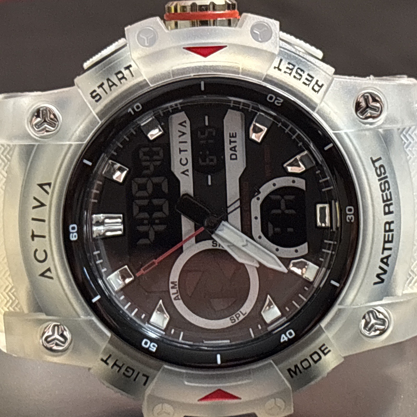 Invicta’s Activa X Digital 🔥🔥Acw8086-002 Clear Quartz Unisex Watch