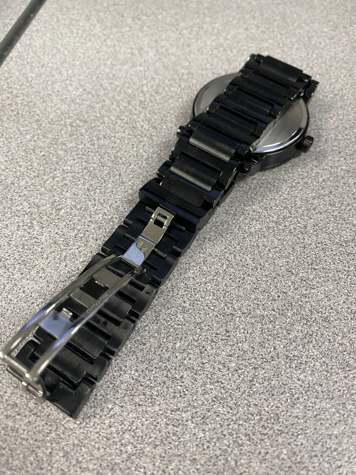 Movado Museum Classic 07.1.36 Stainless Steel Quartz Watch – Black Museum Dial