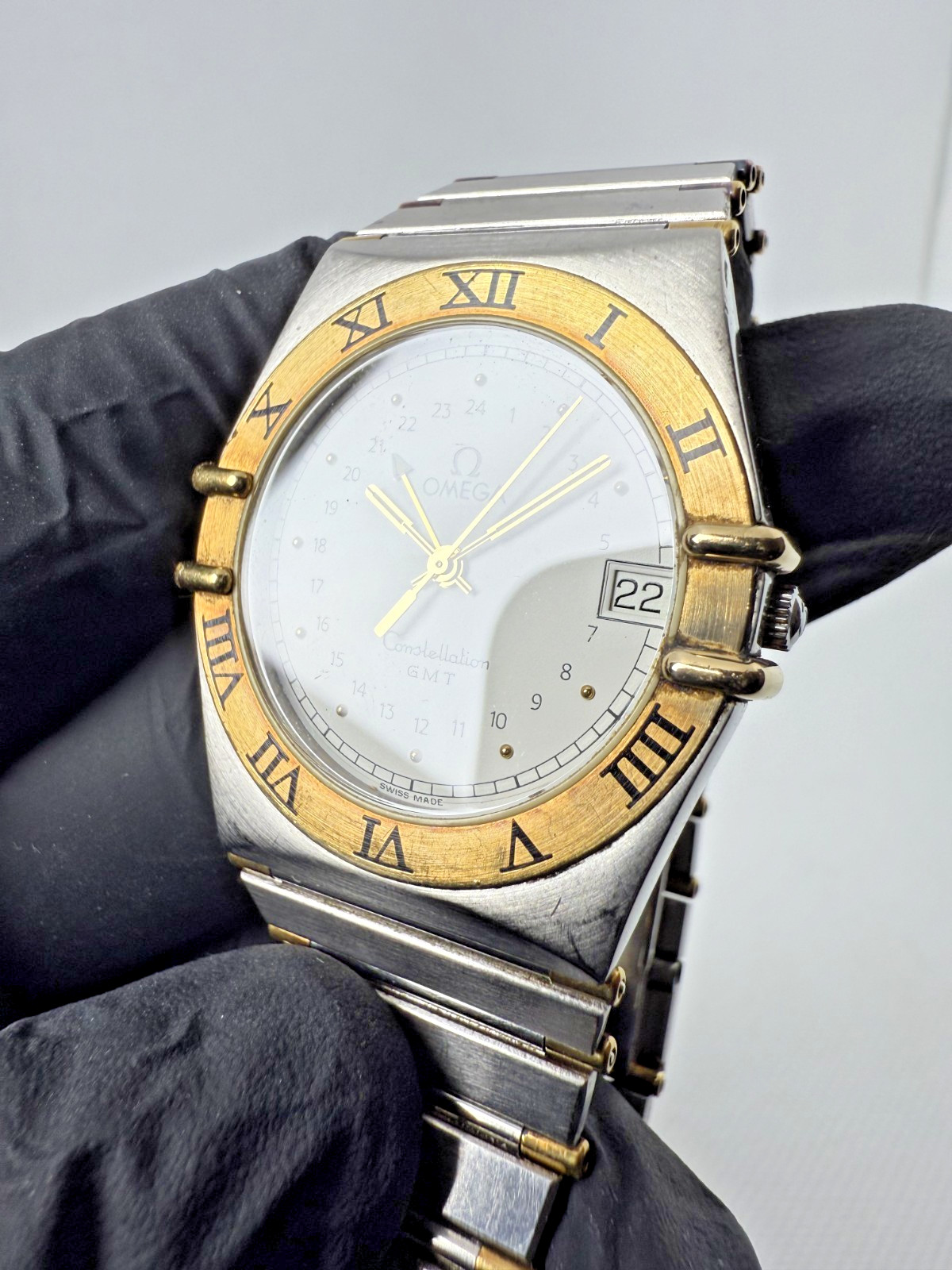Omega Constellation GMT 396.1060 Quartz Men’s Watch Swiss Made