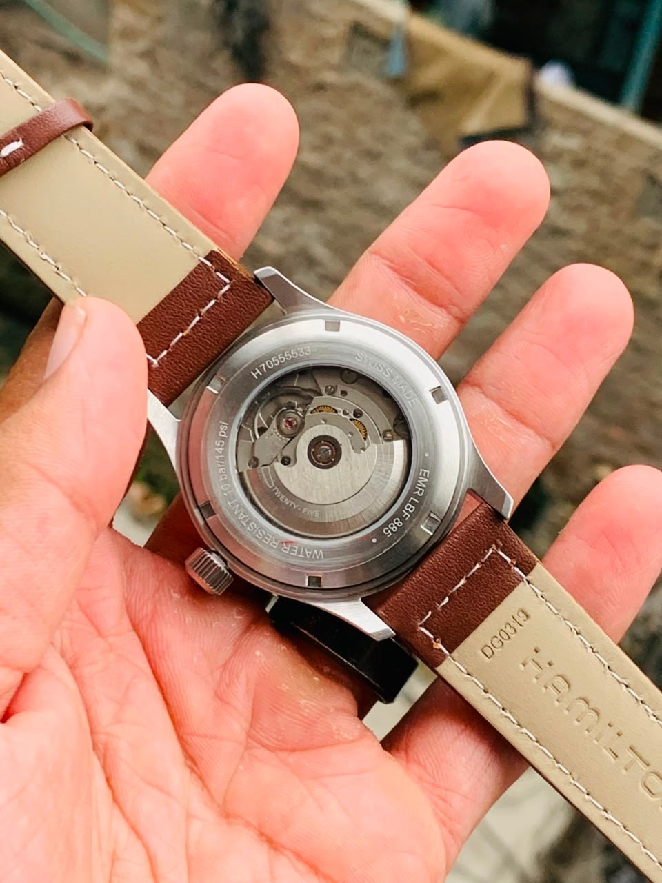 New Hamilton Khaki Field Automatic Green Dial Men’s Watch