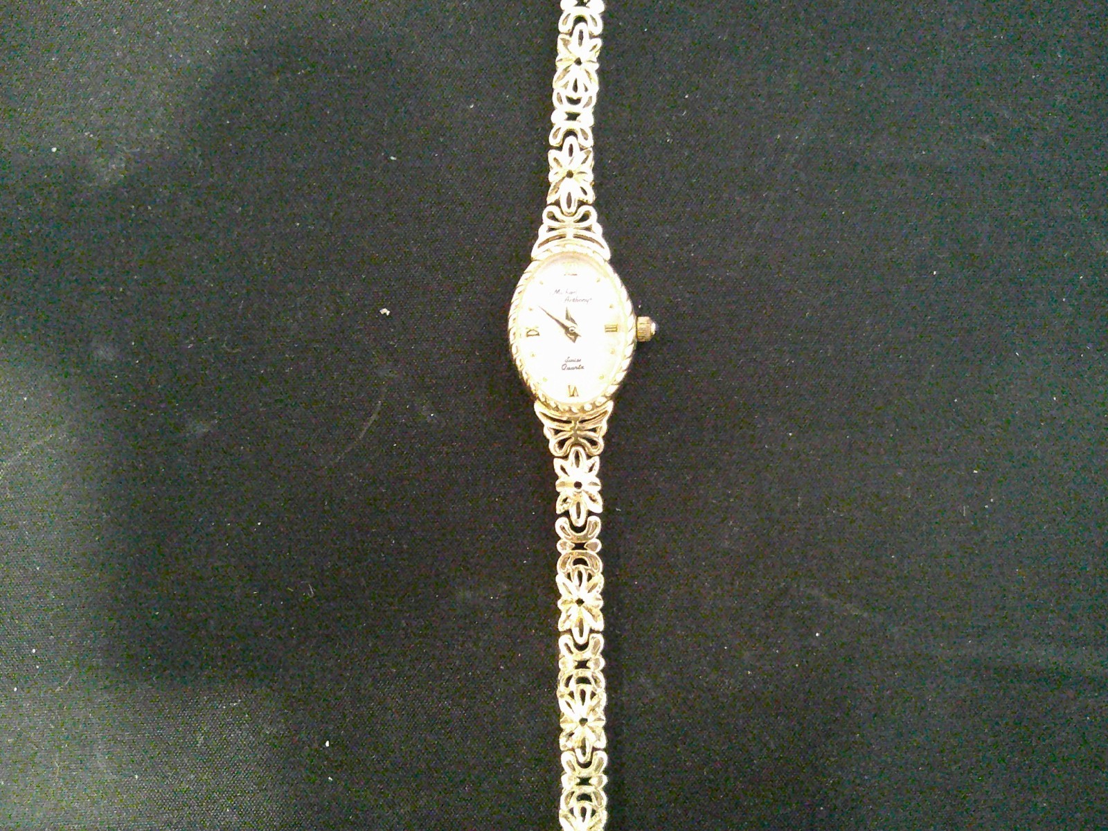 Michael Anthony Watch Womens 14k Yellow Gold Mother Of Pearl Dial 6 1/4”