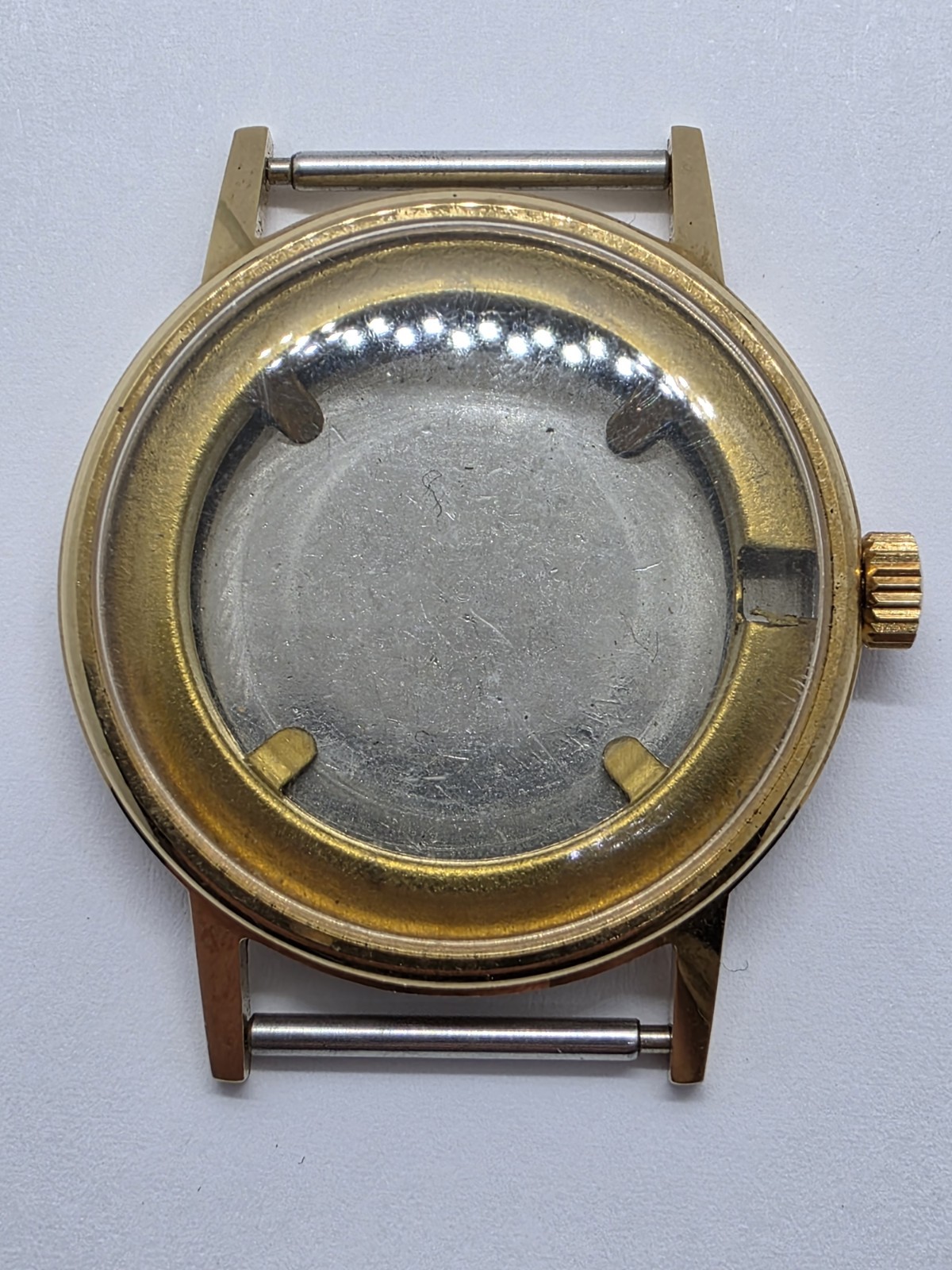 Vintage NOS NEW Case Crown Gold Plated Cal. VC 233-60 FE CUPILLARD 1960!