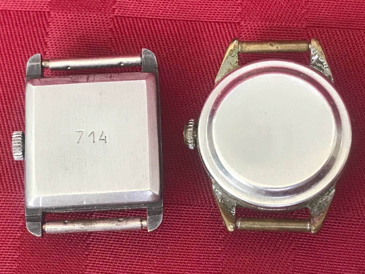 Mechanical Wrist Watch Lot 4 Slava Vesna Zvezda Soviet USSR For Repair Parts