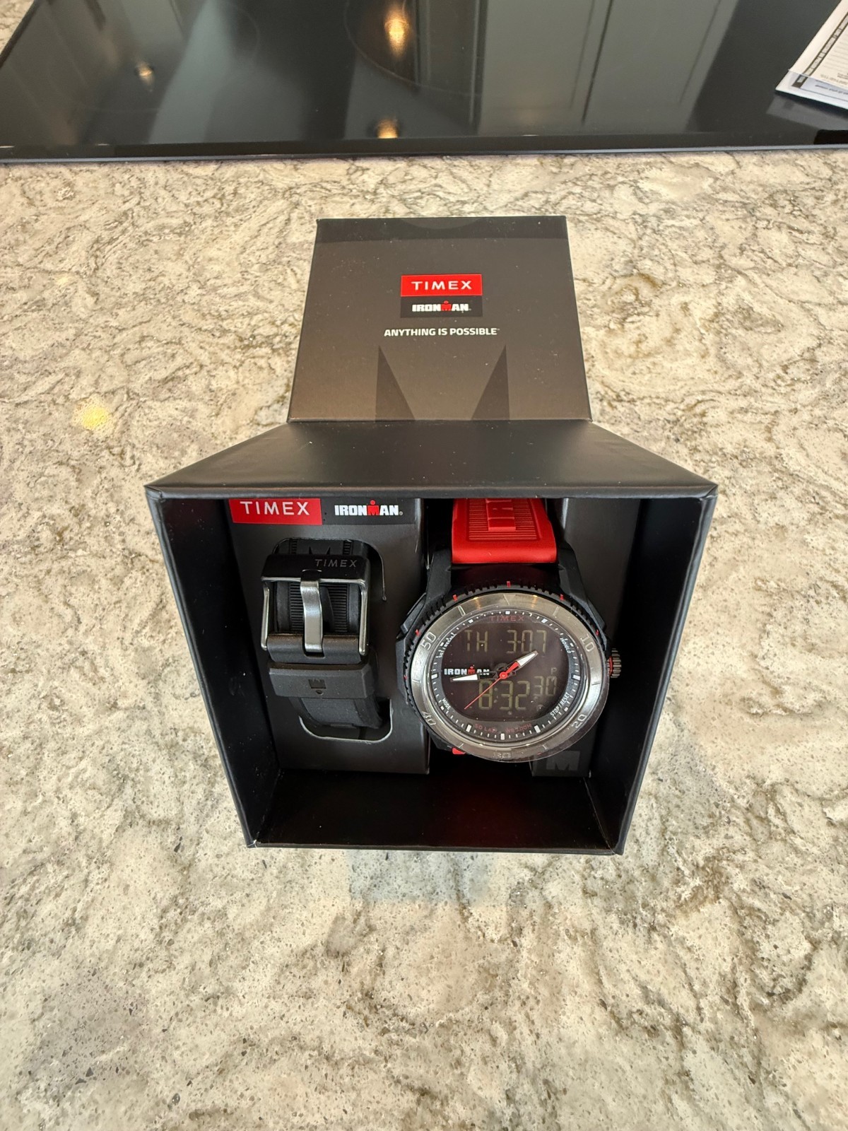 Timex Ironman Adrenaline TWG062500 Ana-Digi Resin Watch, 46.5mm (Brand New)