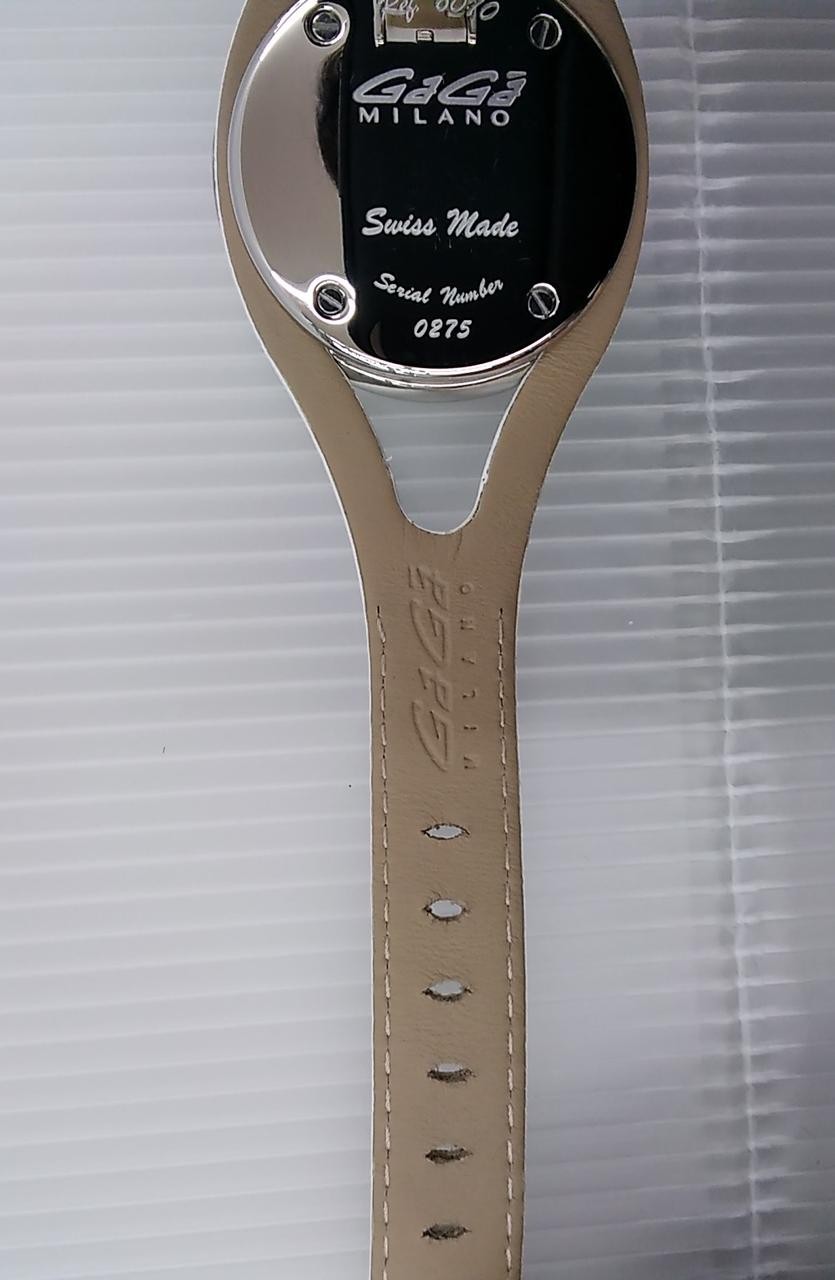 [A4N] Gaga Milano Manuale 35mm 6070.04 Quartz Analog Ladies Watch [r4n]