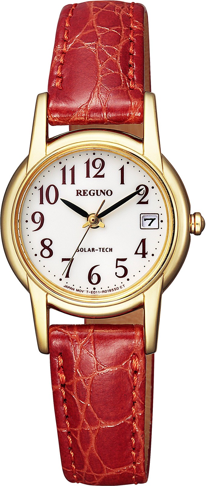 Unused CITIZEN REGUNO Solar Tech KH4-823-90 White Women’s Watch in Box