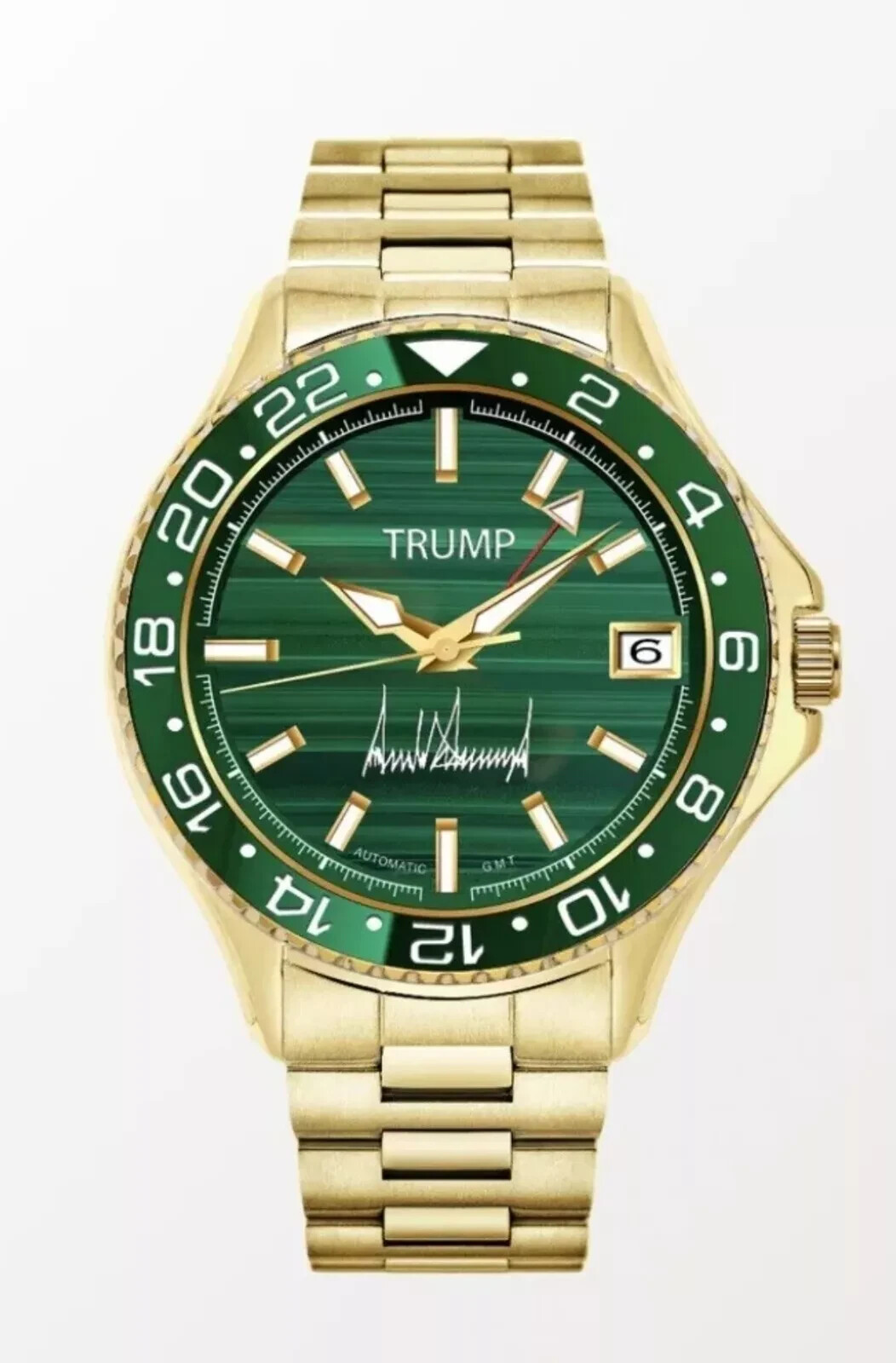 TRUMP “Time Is Money” Green Malachite Limited Edition 385 of 600 Available Now!