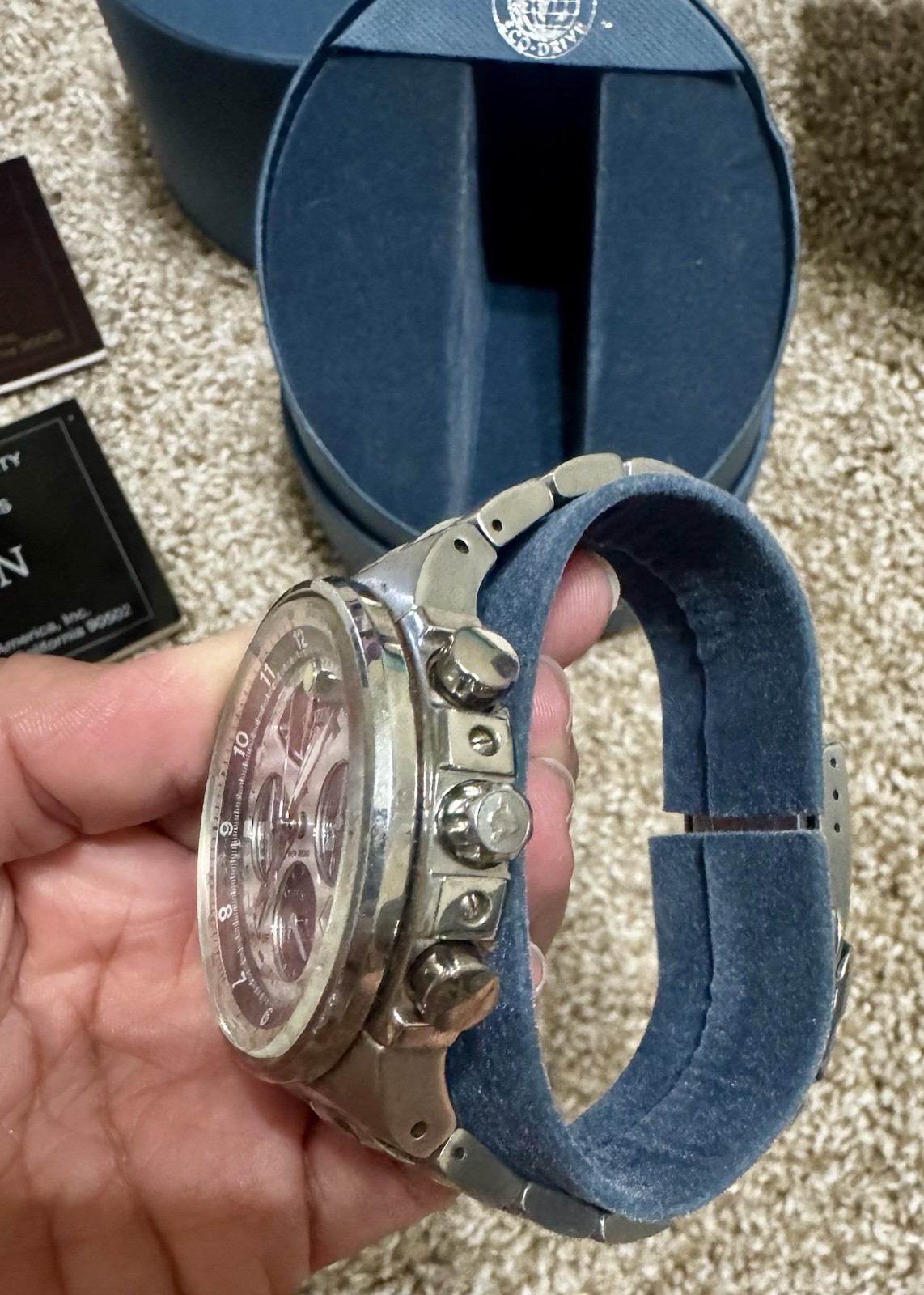 Working Citizen Eco-Drive Chronograph Tachymeter Calibre 2100.
