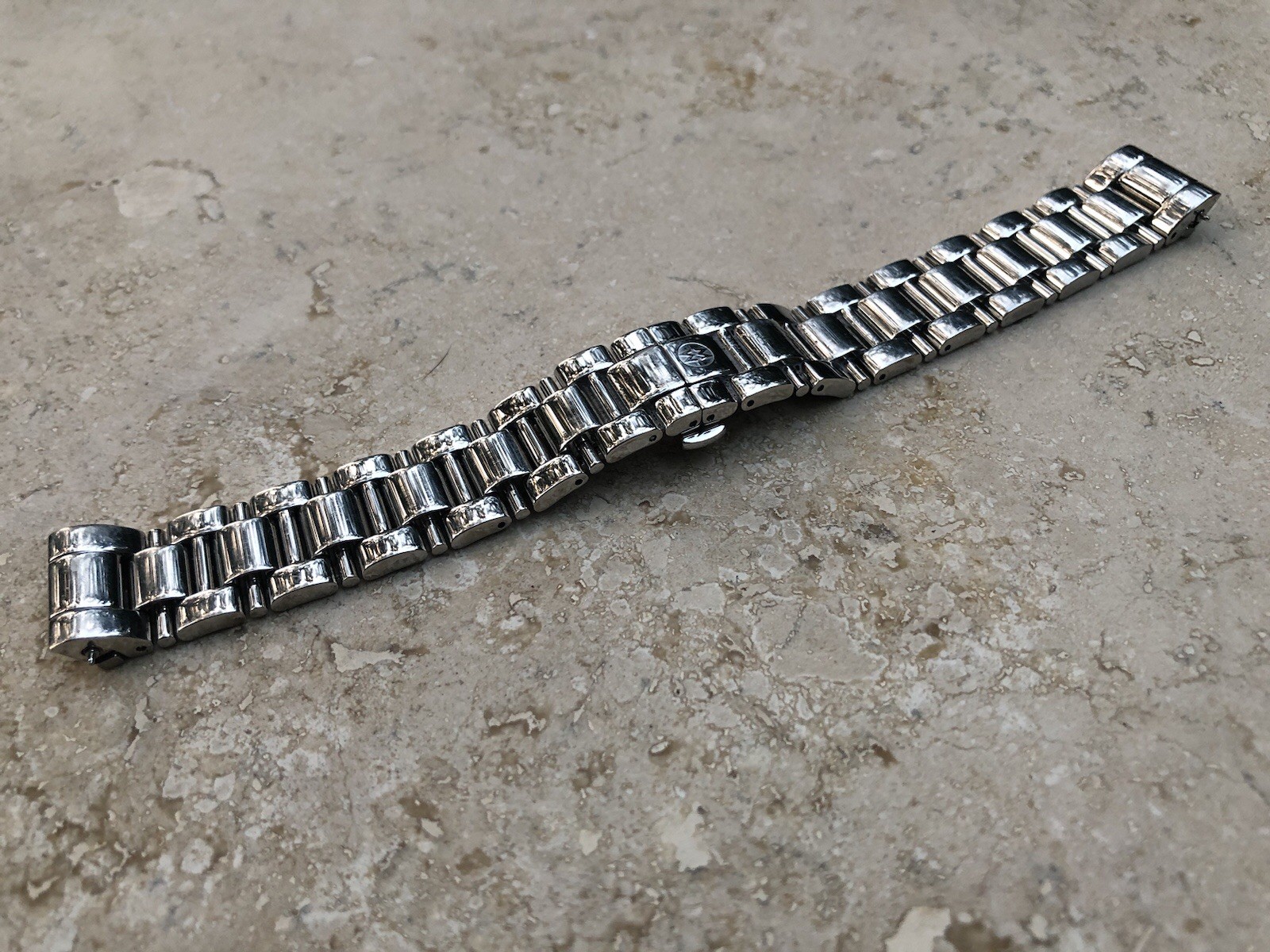 🏛️✨RARE GENUINE MICHELE DECO 16mm WATCH Band Bracelet MS16CN235 NOS OEM✨🏛️