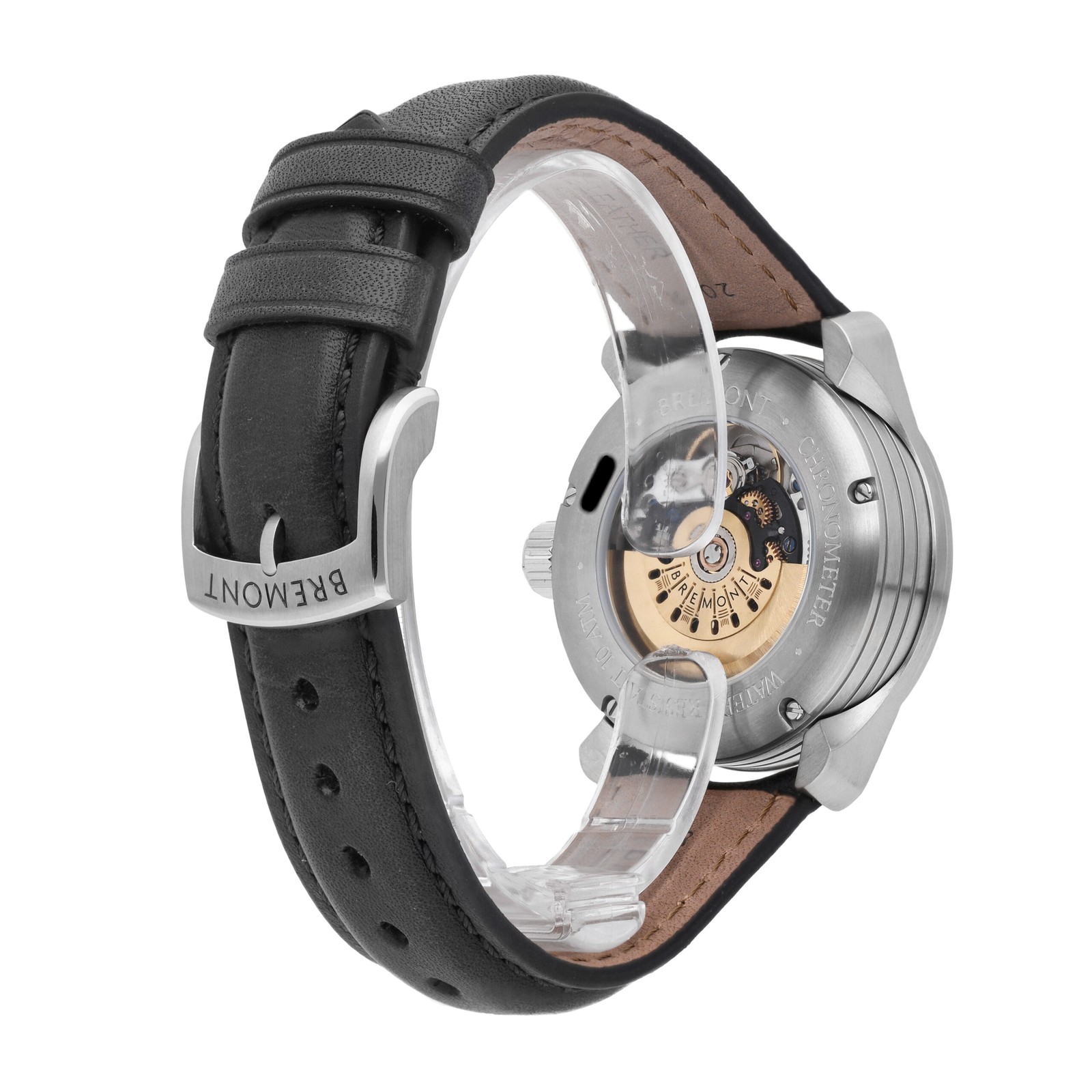 Bremont Solo 37 Black Dial 37mm Automatic Men’s Watch SOLO37-BS-R-S