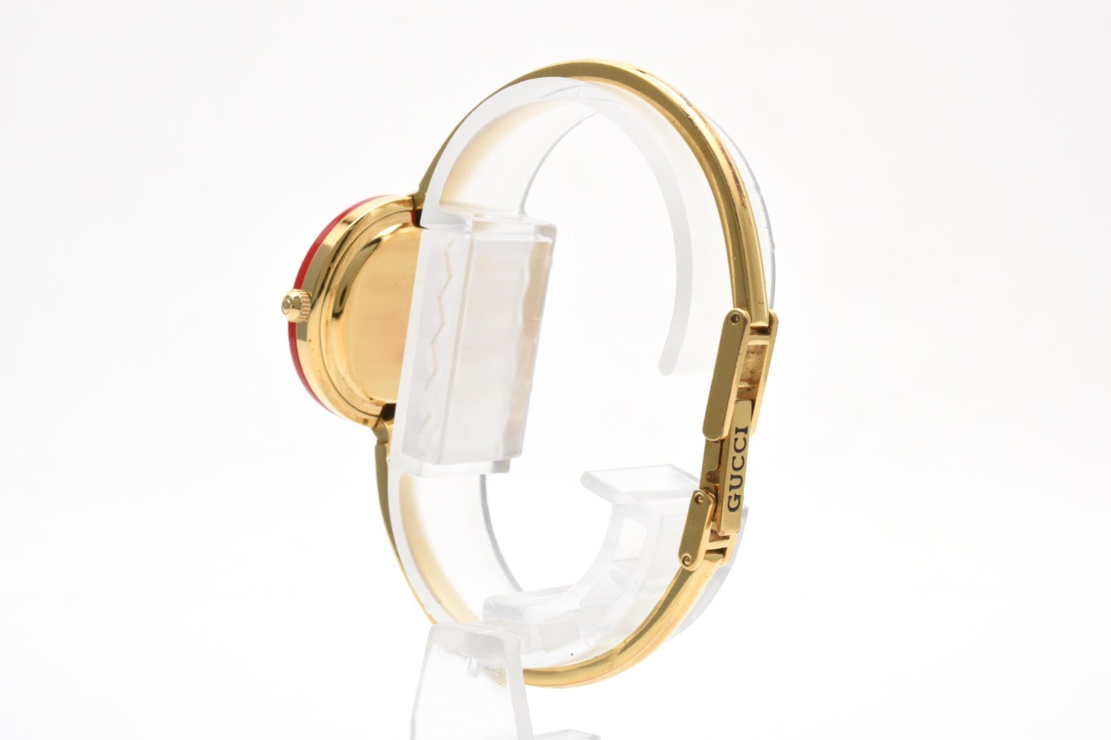 *NEAR MINT w/Case* GUCCI Change Bezel 12 Colors 11/12.2 Quartz Gold 26mm Women’s