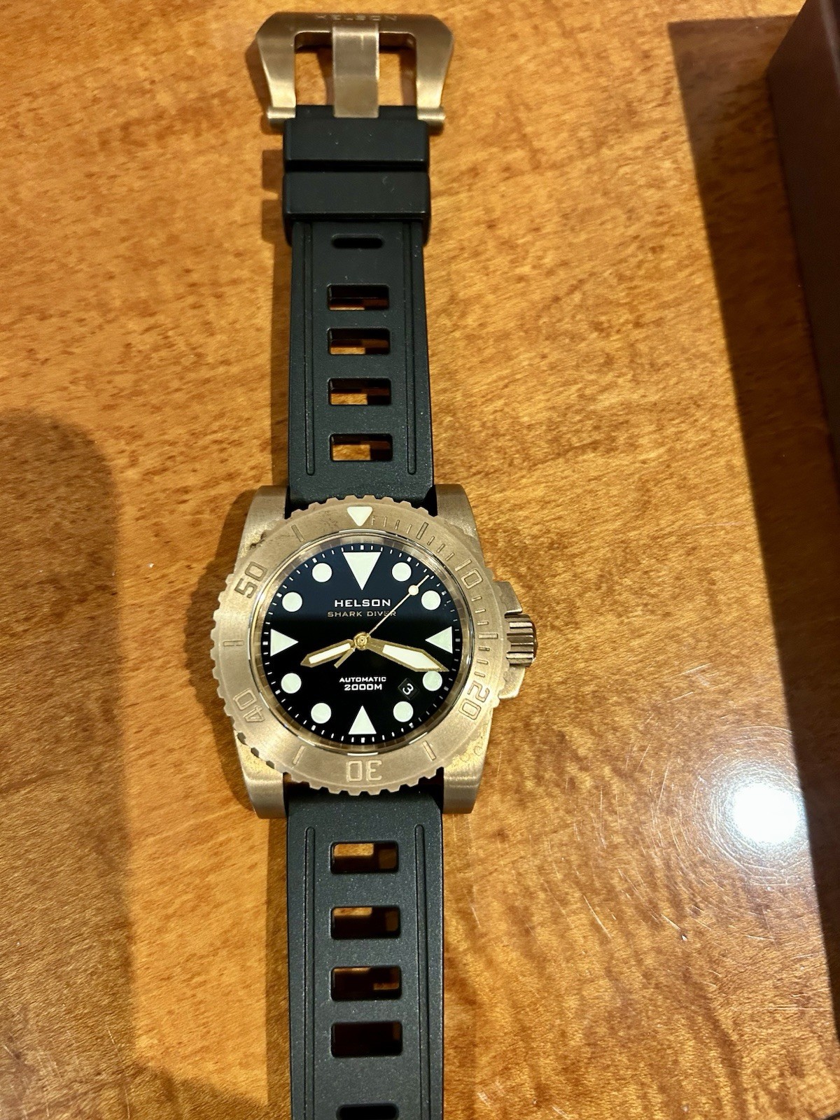 Helson Shark Diver Bronze 2000M | ETA 2824-2 | FULL KIT | RARE | 45MM