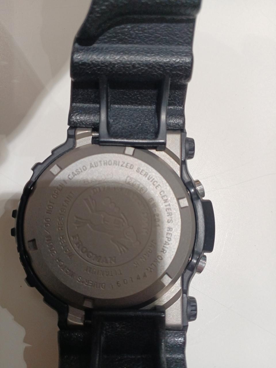 CASIO G-SHOCK GW-201 Black Watch Auth Japan