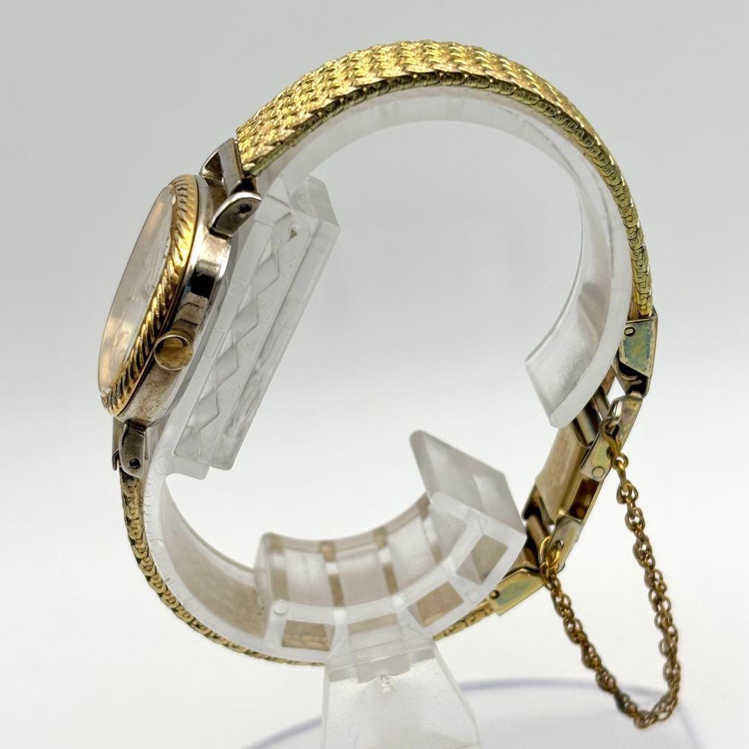 [New Battery] SEIKO Ladies’ Gold Watch, Elegant Vintage
