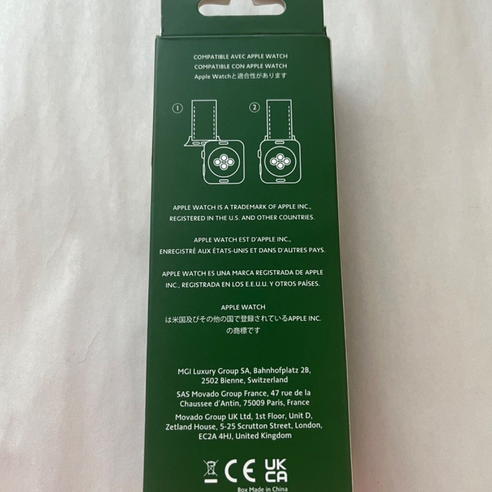 Lacoste Casual White Silicone Strap For Apple Watch® Unisex Logo 38mm/40mm