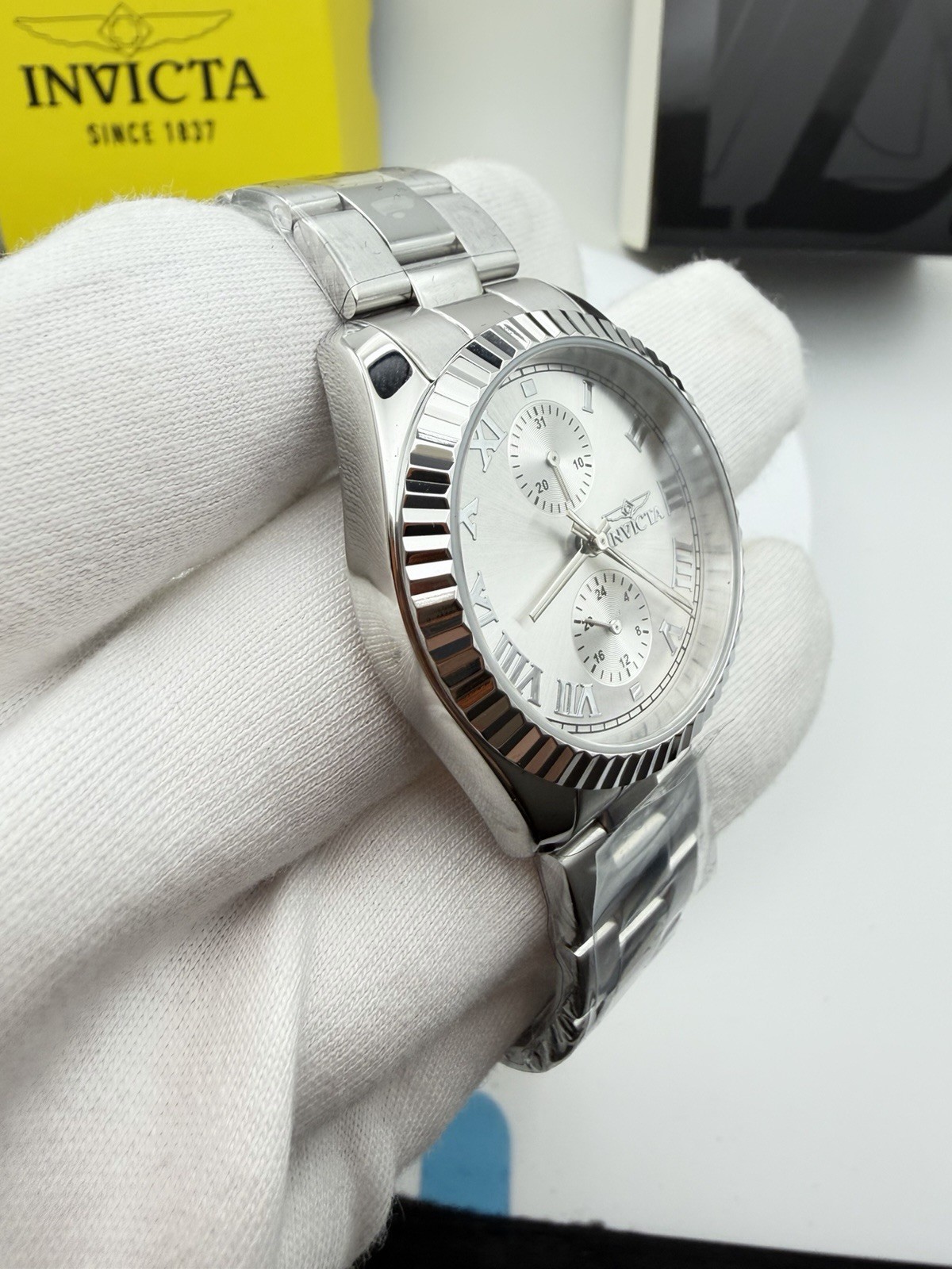 47435-Invicta Specialty Belmont Women’s watch-36mm. Silver Stainless Steel.
