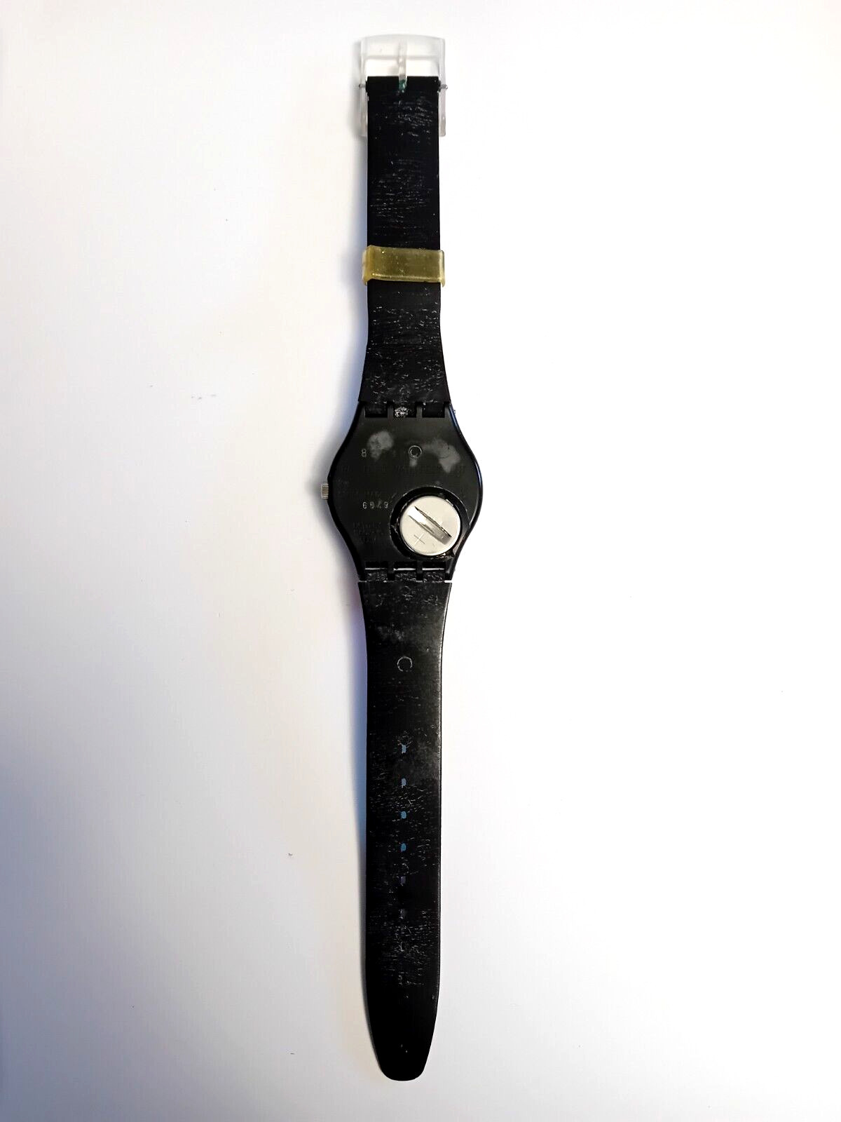 Swatch Gent New Coloured Love GB122 1988 Vintage Wristwatch Years 90 NOS