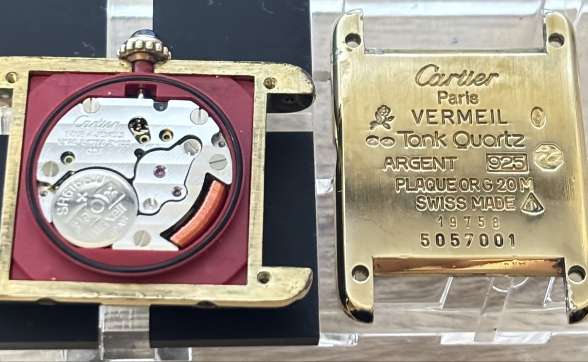 Vintage Cartier Must de Cartier Tank 5057001 SM 20mm Women’s Quartz Watch