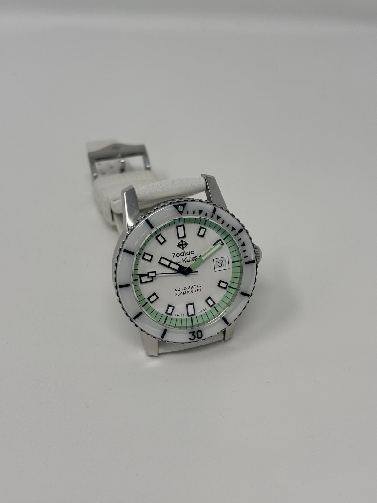 Zodiac Super Sea Wolf Automatic Diver Watch ZO9309 ‘Spearmint’