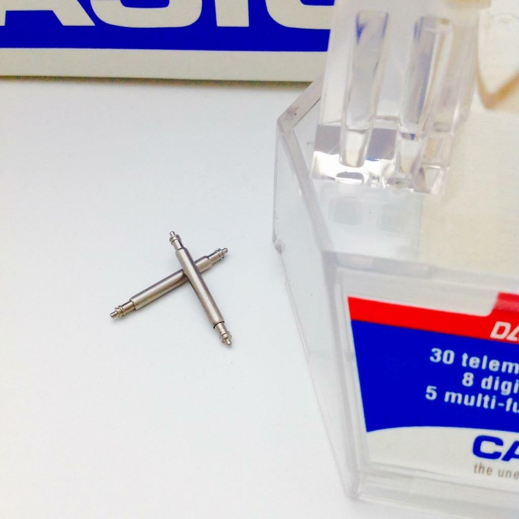 Casio 74286516 Genuine Spring Rods/Pins 16mm GD-100 GA-100 2Pins+Box+Cradle