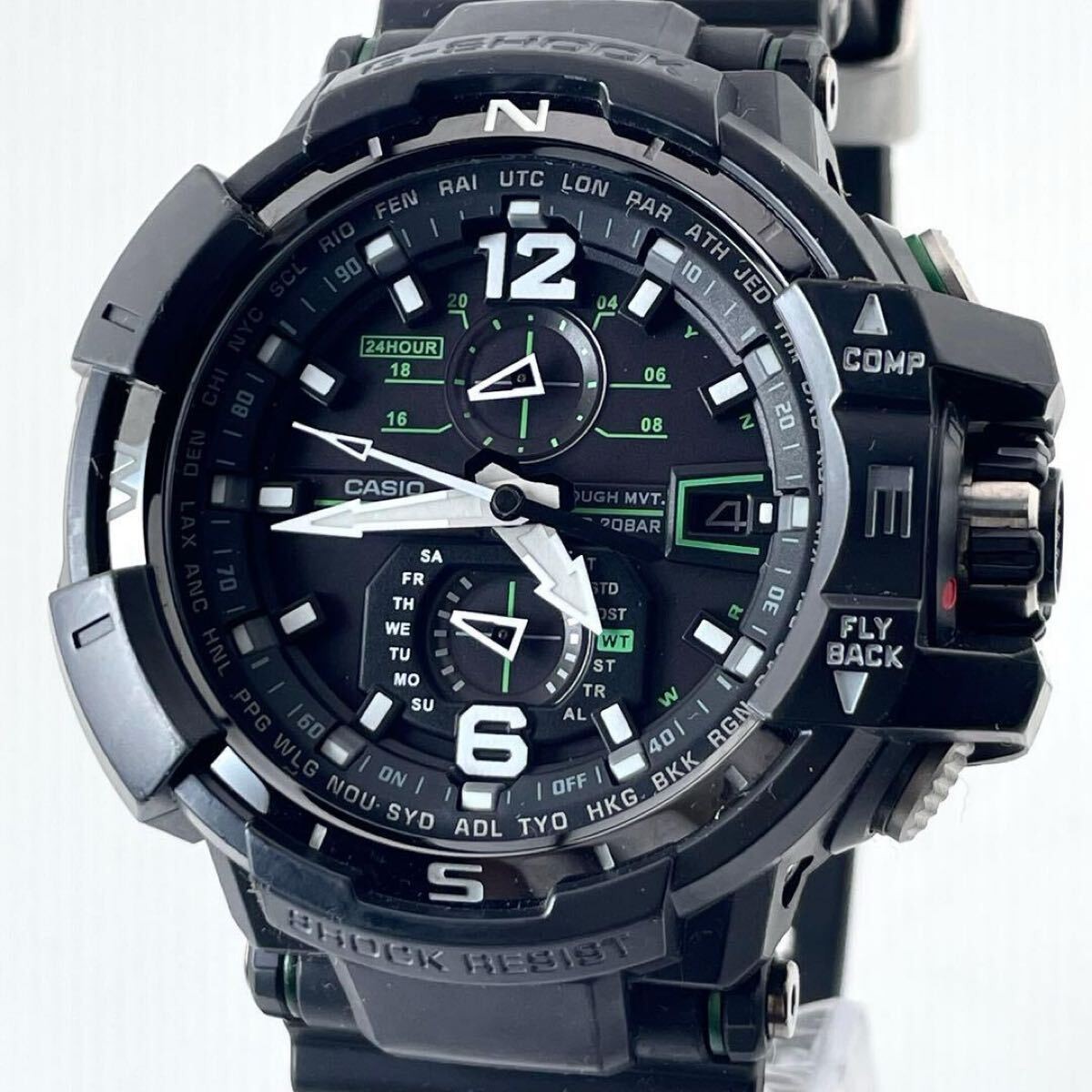 Casio G-Shock GW-A1100 Solar Quartz Black Dial 53mm Men’s Watch
