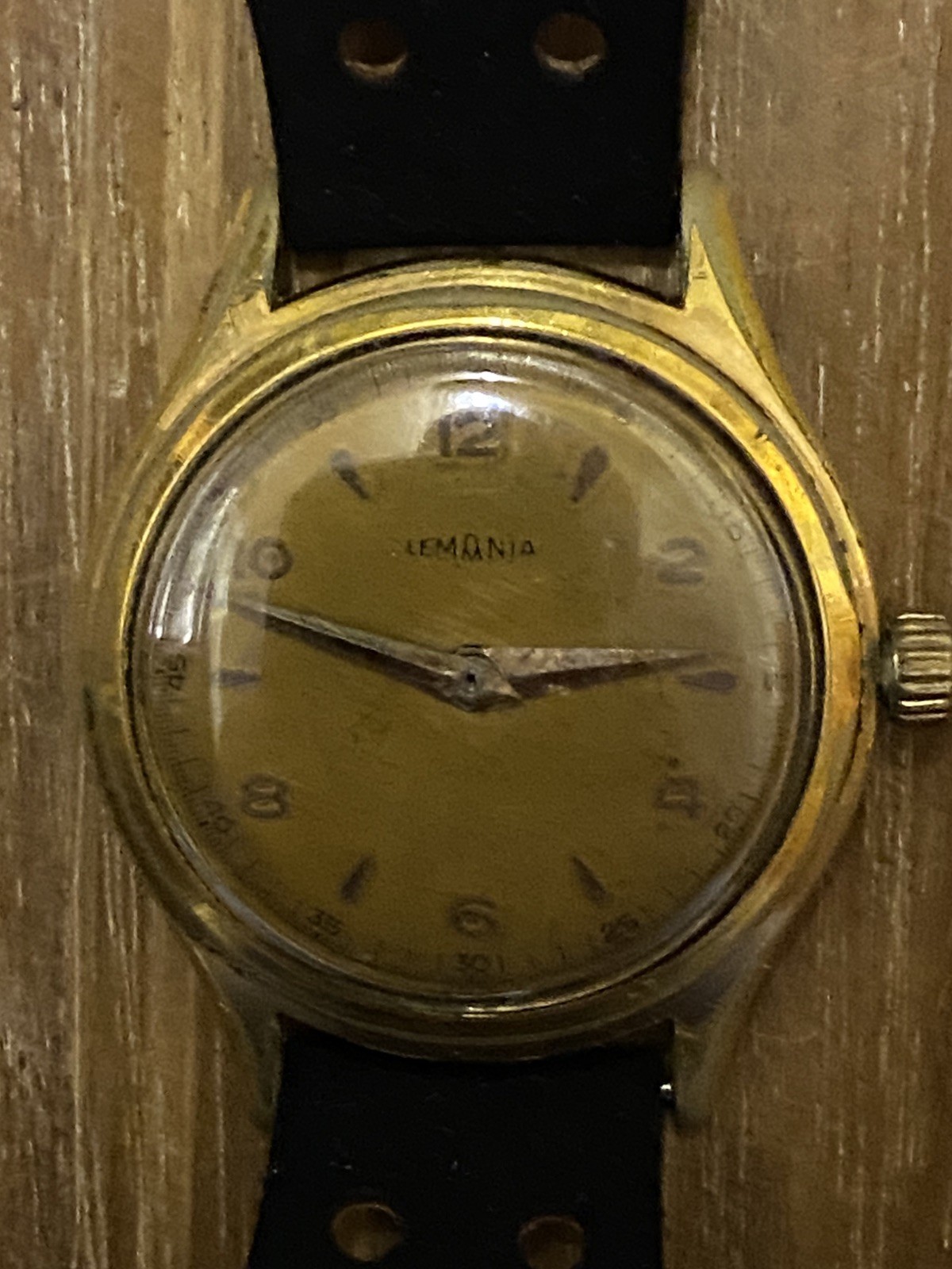 Lemania Gents Mens Vintage Mechanical Watch