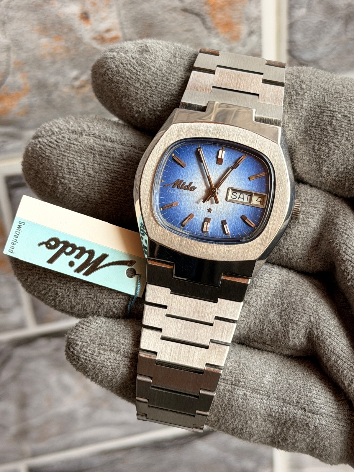Vintage Mido Multi Star Automatic 25 Jewels Day/date Men’s Wristwatch