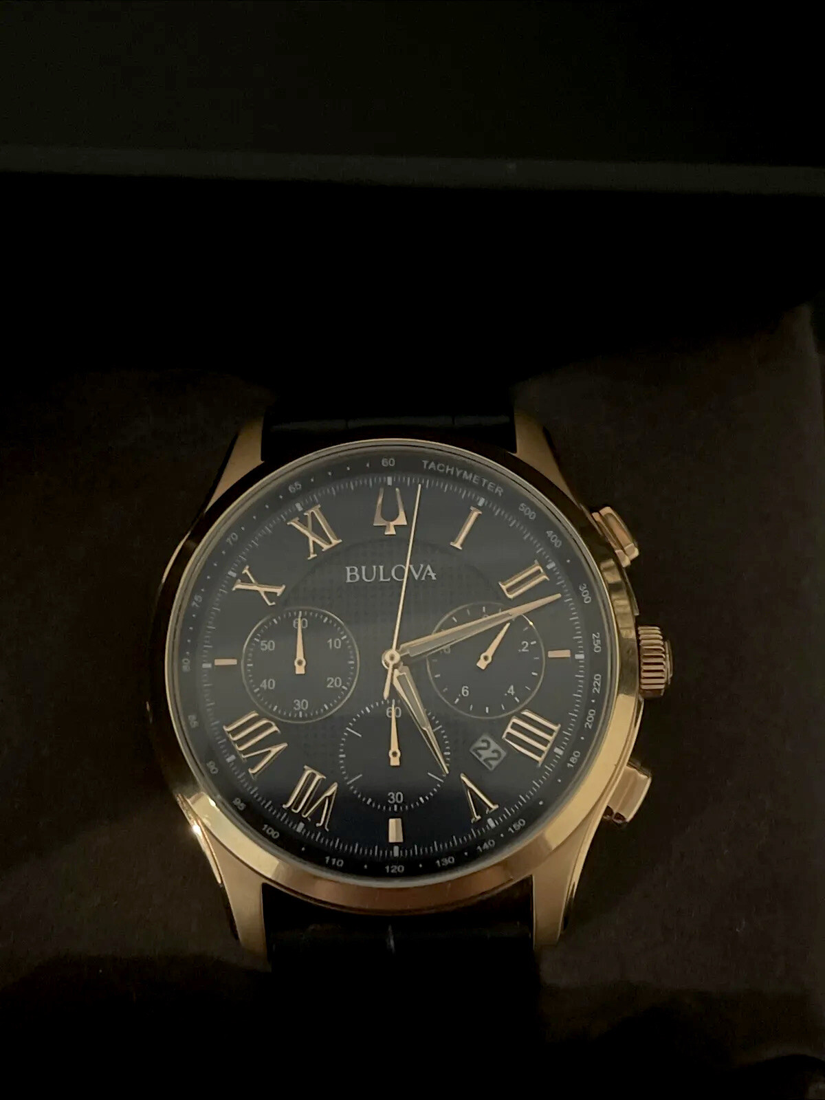 Bulova 97B170 Chronograph Wrist Watch- MSRP $425