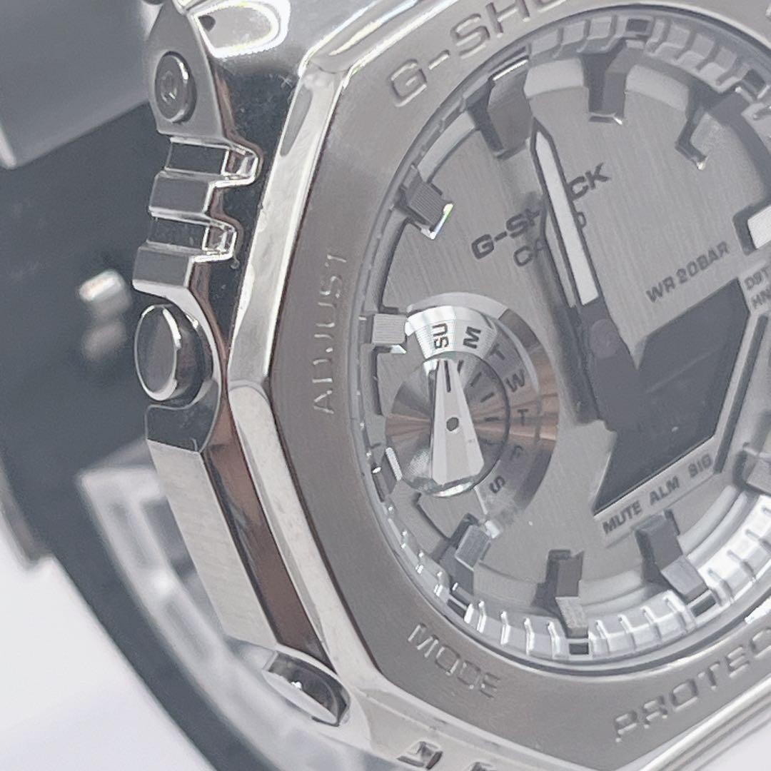 beautiful CASIO G SHOCK GM 2100 1AJF Metal with box operational