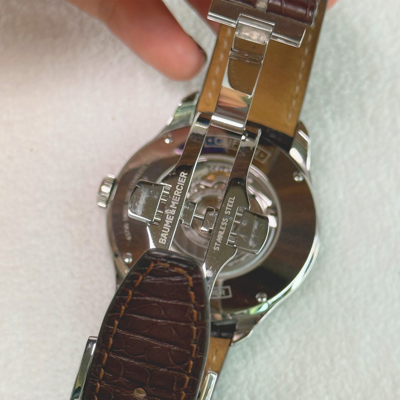 Baume & Mercier Clifton Big Date Power Reserve M0A10205 – Full Set Box & Papers