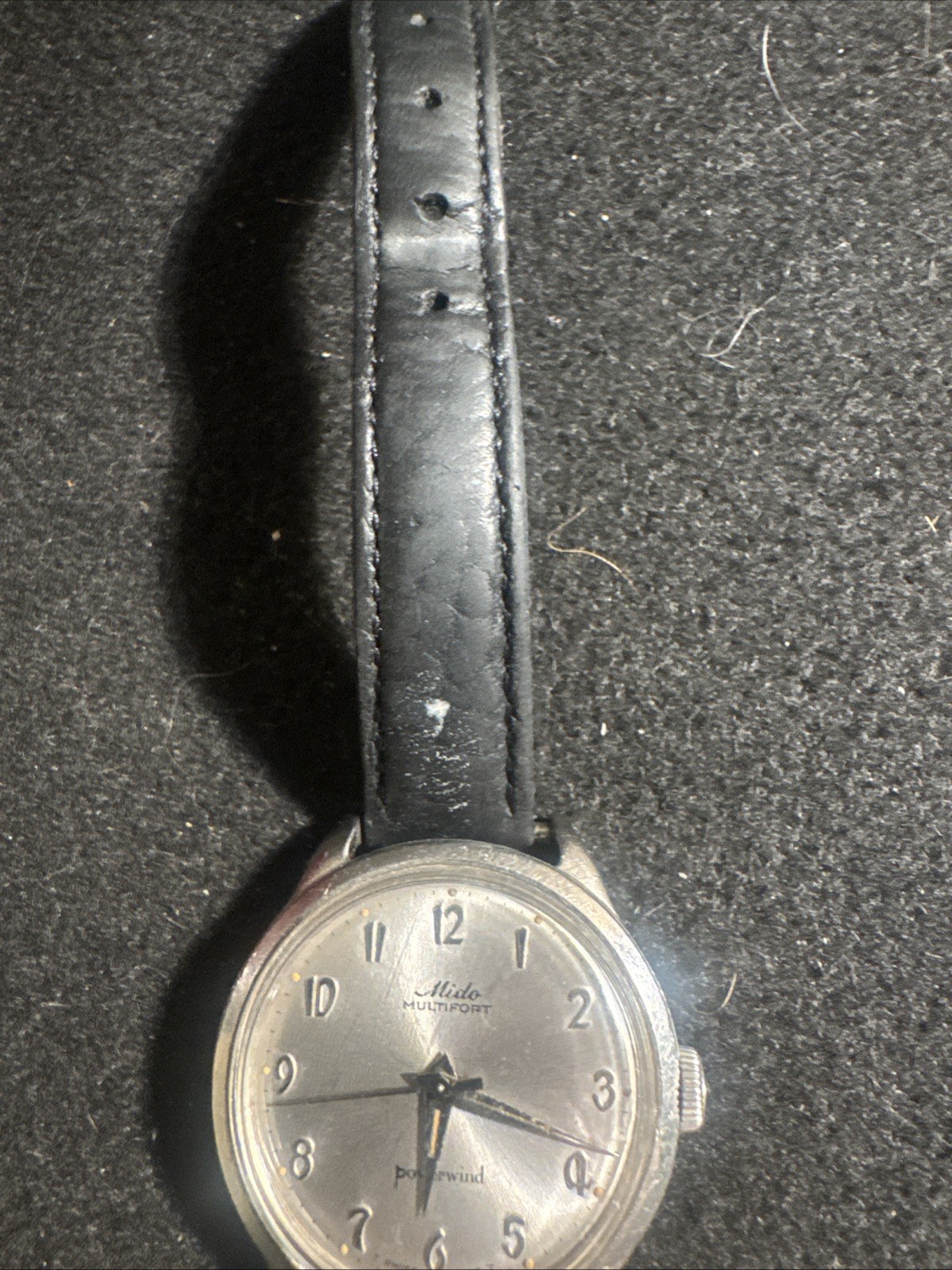 vintage Mido Multifort Powerwind 1950’s Running Rare