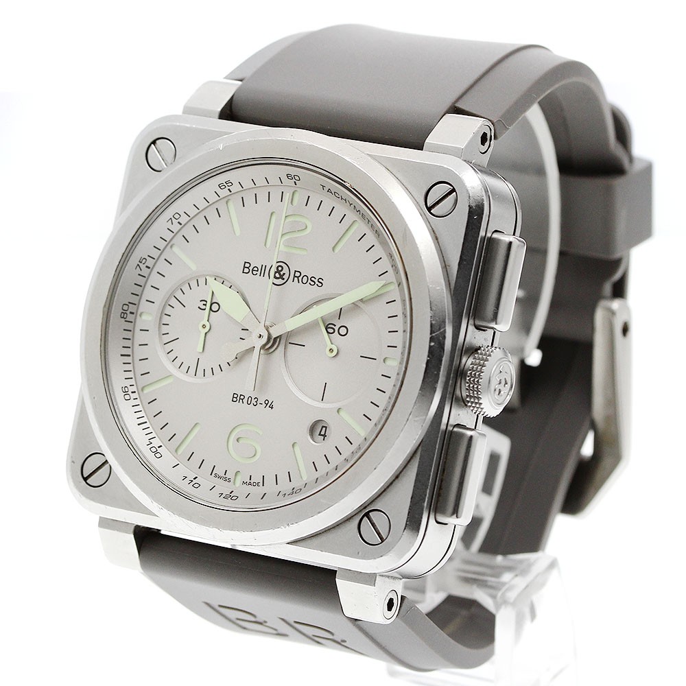 Bell＆Ross BR03-94 HOROLUM BR03-94-GR-ST Limited Automatic Men’s Watch_965726