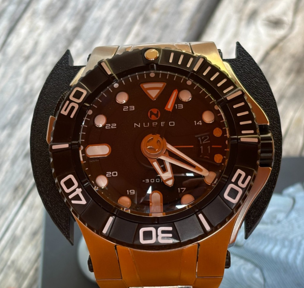 Nubeo Skylab Automatic Limited Edition Watch. Indigo. NB-6083-0H