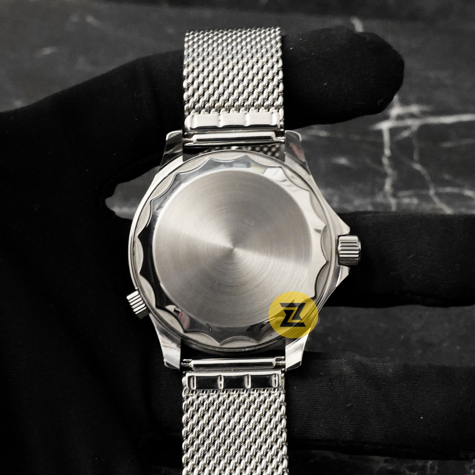 Custom Made 41mm Black Vintage SMP 300 Diver Style Watch w/ NH35 Automatic