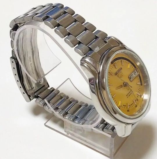SEIKO5 automatic winding 1970s vintage wristwatch men’s Seiko 5 male antique 7s2