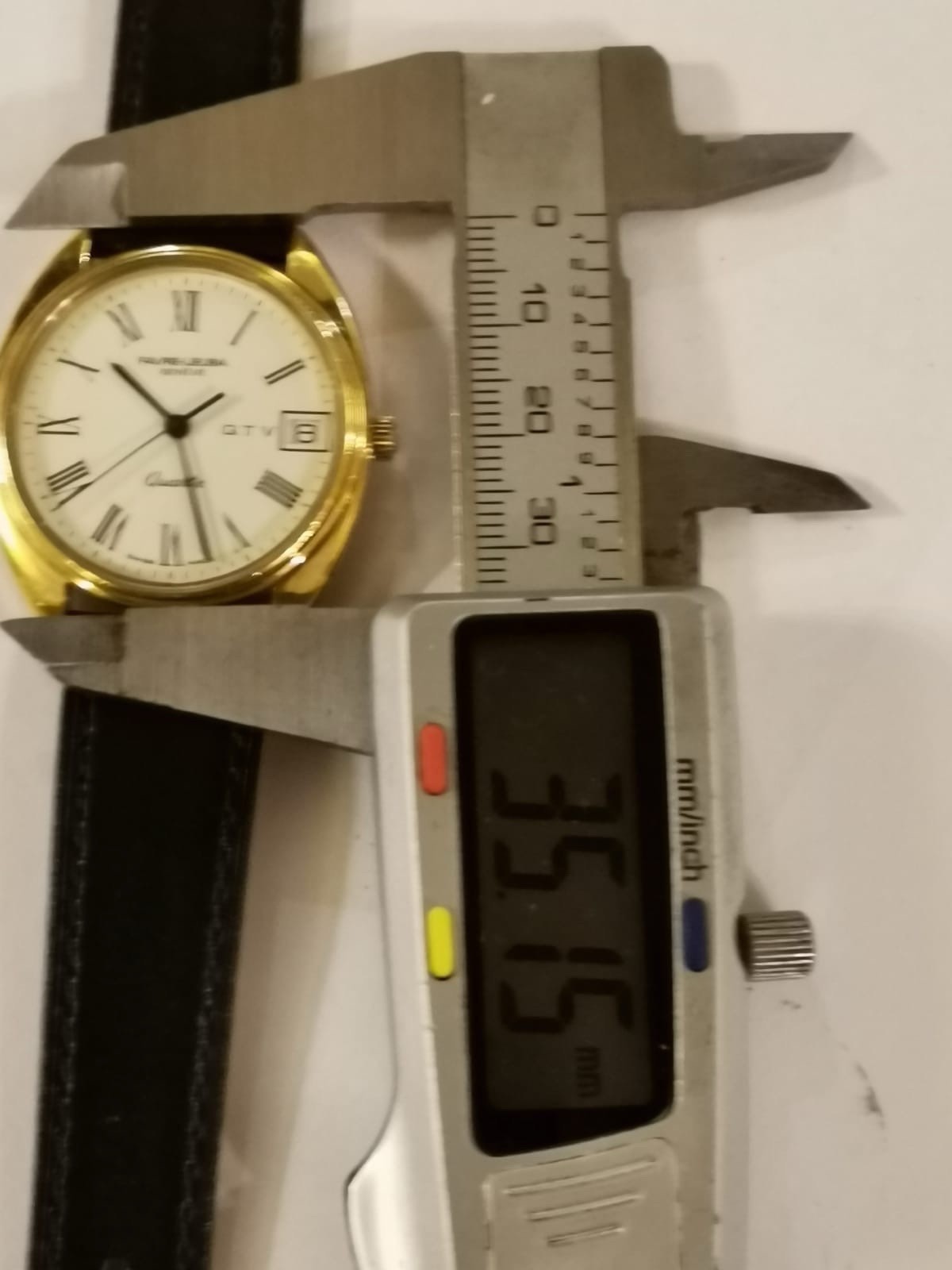 Vintage Favre Leuba cal 940.111 QTV Dial